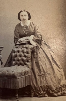 Portrait of Eugénie Clémence Aroux (1831 - 1896)