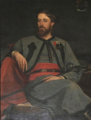 Portrait of Alexandre della Faille de Leverghem (1845 - 1907)