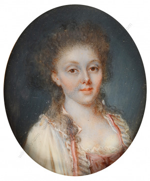 Portrait de Marie Charlotte de Brazy de Montoy (1751 - 1834)