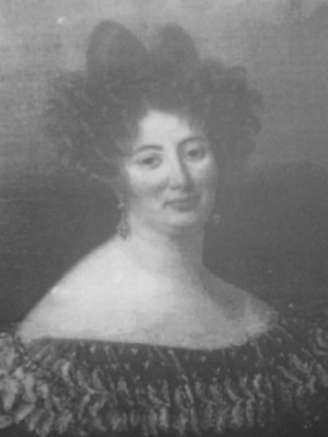 Portrait de Sarah Dubois-Descours de La Maisonfort (1787 - 1842)