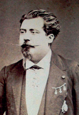 Portrait de S.M. Achille Ier (1841 - 1902)