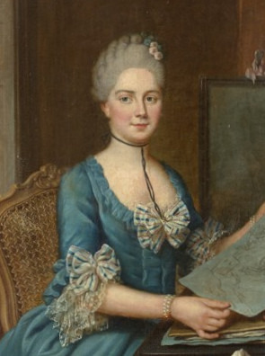 Portrait de Antoinette Bouvier (ca 1741 - )