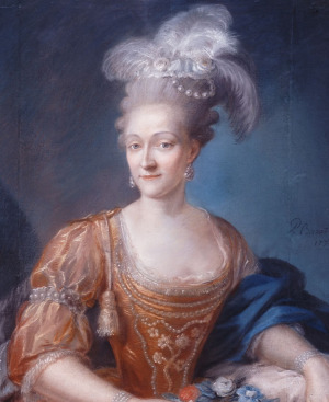 Portrait de Catherine Élisabeth Robin d'Orliénas (1752 - 1831)
