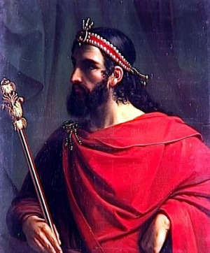 Portrait de Charibert I (521 - 567)