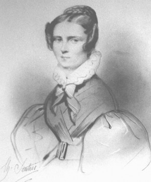 Portrait de Félicie Boussin de La Croix-Laval (1810 - 1843)