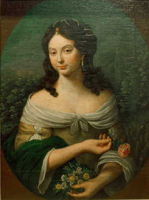 Portrait of Maria Luise von Degenfeld (1634 - 1677)