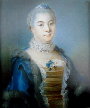 Portrait de Louise Julie de Feydeau (1737 - 1770)