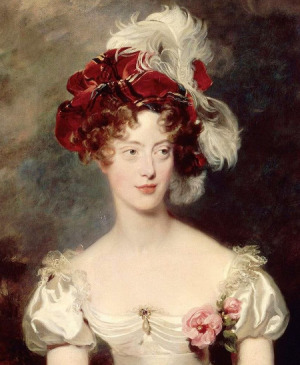 Portrait de Marie-Caroline des Deux-Siciles (1798 - 1870)