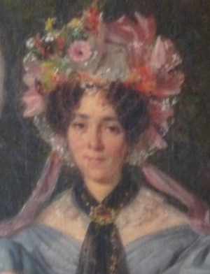 Portrait de Hortense Baguenault de Puchesse (1798 - 1875)