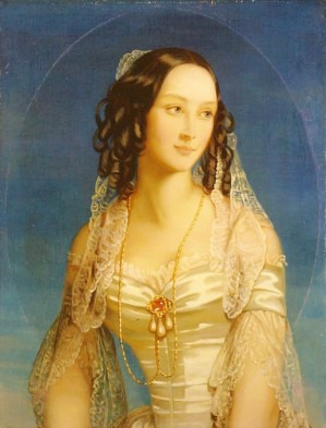 Portrait de Zénaïde Ivanovna Narychkine (1809 - 1893)