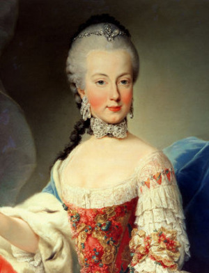 Portrait de Maria-Amalia von Habsburg-Lothringen (1746 - 1804)