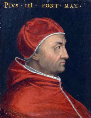 Portrait of Pio III (1439 - 1503)