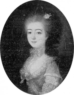 Portrait de Françoise Desmier d'Archiac (1751 - 1794)