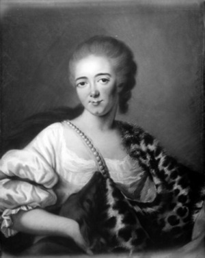 Portrait de Marie Élisabeth Guyard de Saint Clair (1721 - 1765)