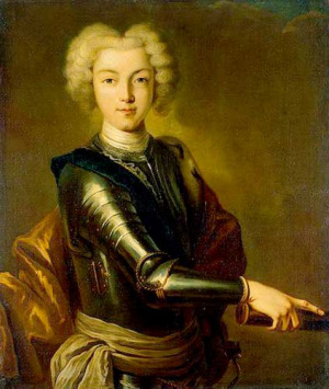 Portrait de Piotr II (1715 - 1730)
