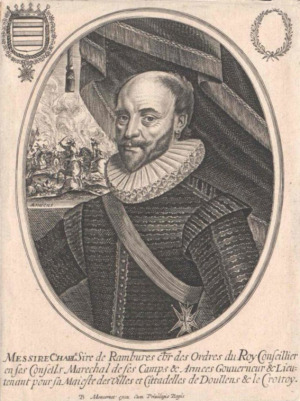Portrait de  le brave Rambures (ca 1575 - 1633)