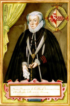 Portrait de Marguerite de La Mark (1527 - 1599)