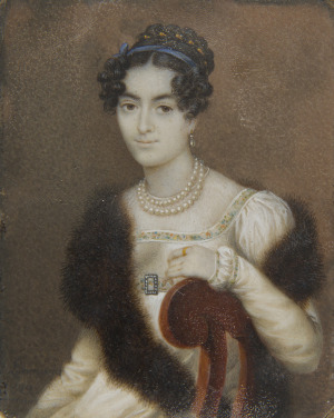 Portrait de Élisabeth Constance Séonnet (1784 - 1860)