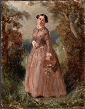 Portrait of Frances Mary Crofft (1817 - 1869)