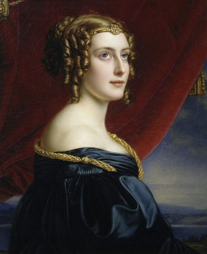 Portrait de Jane Digby (1807 - 1881)