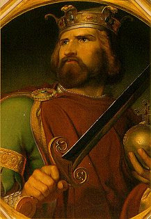 Portrait de Louis II d'Italie (825 - 875)