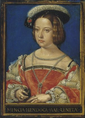 Portrait de Mencía de Mendoza (1508 - 1554)
