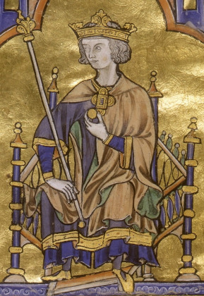 Portrait de Louis IX de France (1214 - 1270)