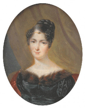 Portrait de Mademoiselle de la Chauvinière (1803 - 1885)