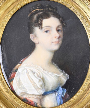 Portrait de Elisabeth Daniels (1790 - 1868)