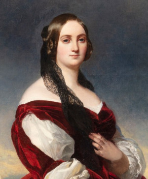 Portrait de Eglé Paulée (ca 1817 - 1878)