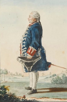 Portrait de Antoine Jean-Baptiste Durey de Mesnières (1737 - 1779)