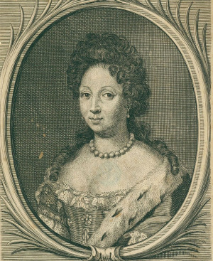 Portrait de Augusta Maria von Schleswig-Holstein-Gottorp (1649 - 1728)