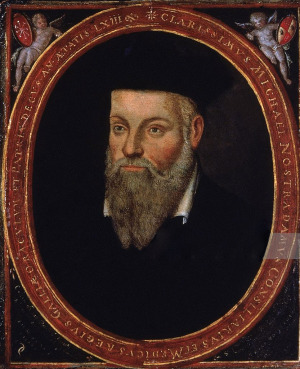Portrait de Nostradamus (1503 - 1566)
