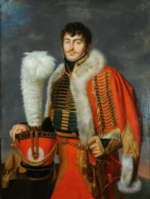 Portrait de Jacques Pierre Romain Denis de Keredern de Trobriand (1780 - 1827)