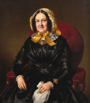 Portrait de la Veuve Clicquot (1777 - 1866)