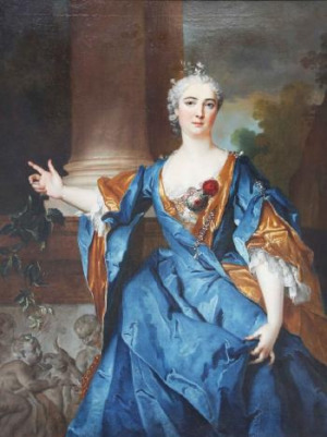 Portrait de Anne Madeleine Le Bas de Girangy (1721 - 1770)