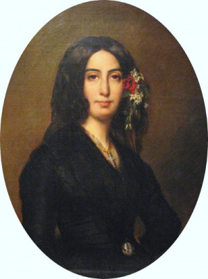 Portrait de George Sand (1804 - 1876)