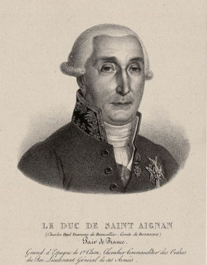 Portrait de Charles de Beauvilliers (1746 - 1828)