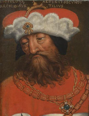 Portrait de Léopold III d'Autriche (1351 - 1386)