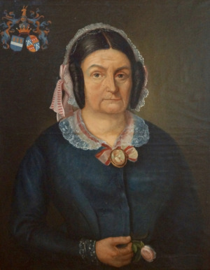 Portrait de Eudoxie Le Fevere (1832 - 1910)