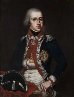Portrait de Carlo-Emanuele di Savoia-Carignano (1770 - 1800)
