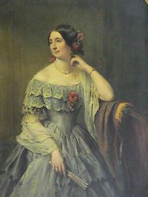 Portrait de Maria de Robin de Barbentane (1808 - 1891)