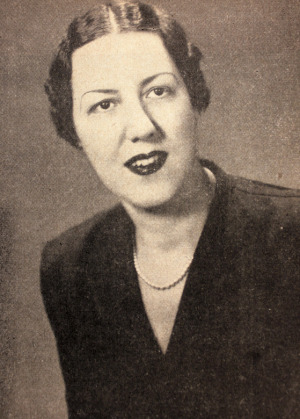 Portrait de Geneviève Cousin de La Tour-Fondue (1912 - 2000)