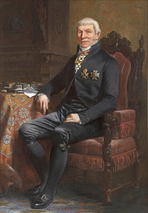 Portrait de Anthonij van Hoboken (1756 - 1850)