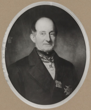 Portrait of Edouard van Voorst tot Voorst (1810 - 1891)