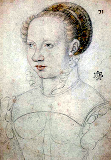 Portrait de Françoise Robertet (1519 - 1580)