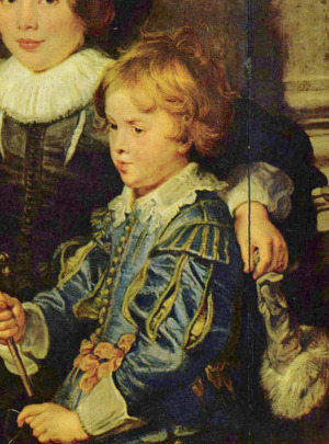 Portrait de Nicolaas Rubens (1618 - 1655)