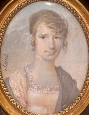 Portrait of Marie Madeleine Philippine Alexandrine Vieillard de Boismartin (1784 - )