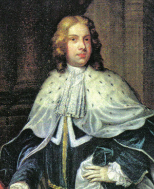 Portrait de Benedict Calvert (1679 - 1715)