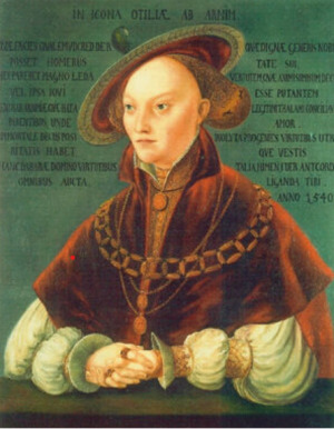 Portrait de Ottilie von Arnim (1515 - 1576)